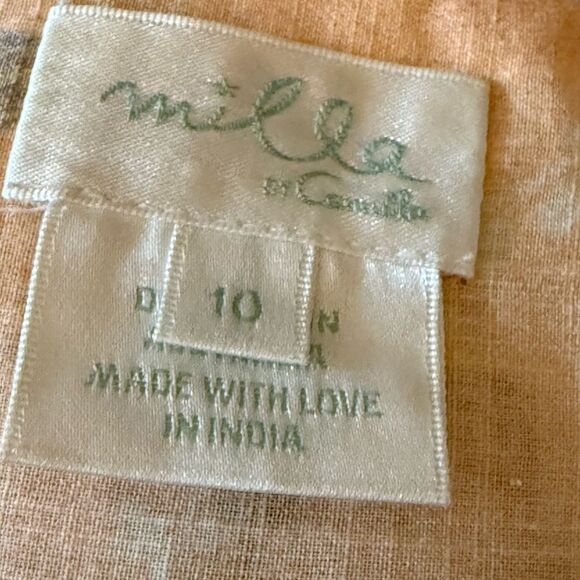 Milla by Camilla Girls Tiered Gully of Jupiter Cotton Dress. Size 10. - Picture 8 of 9